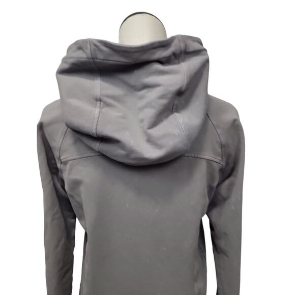 Lululemon Scuba Pullover Hooded in Washed Dark Chrome Womens Size‎ 4 - Picture 8 of 12